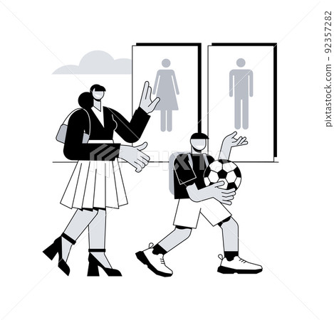 StartUp abstract concept vector illustration. Startup launch, entrepreneurship, new business idea, self-employment, business venture, mentoring, market validation and investments abstract metaphor. 92357282