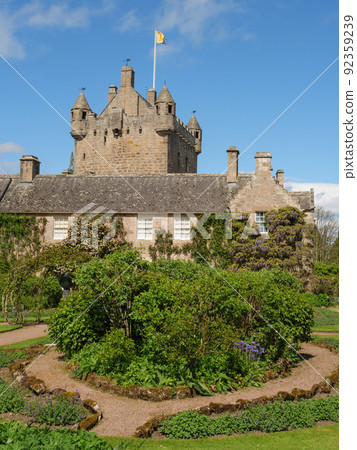 castle in the scotish highlands 92359239