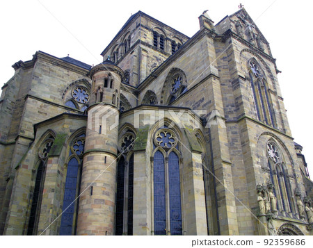 Trier Cathedral of St. Peter, Romanesque style, the oldest cathedral in Germany 92359686
