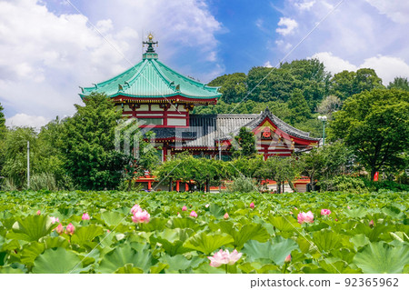 Shinobazu Pond和Benten Shinobazu Pond和Benten 92365962