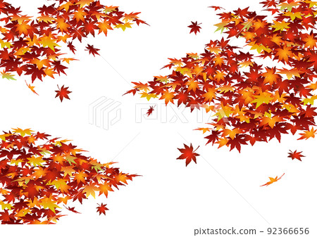 裝飾背景-秋葉 92366656