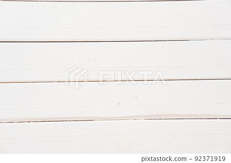 wooden planks painted white. background. 92371919