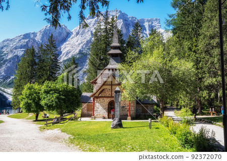 Lago di Braies Church 92372070