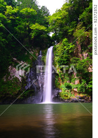 Hattan Waterfall in early summer Hattan Waterfall in early summer 92372852