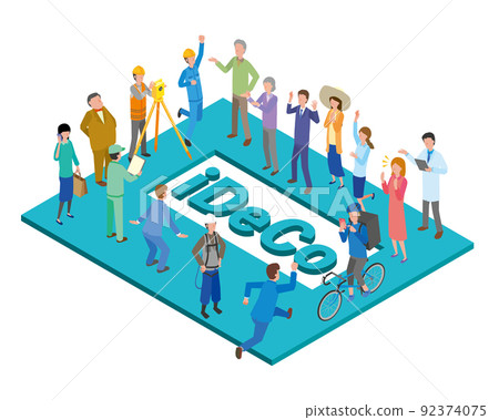 iDeCo 人物和人物 92374075