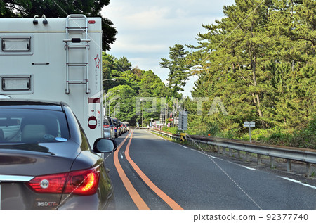 Congestion on National Highway 135 in May Congestion on National Highway 135 in May 92377740