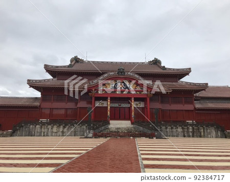 Okinawa Shuri Castle before the fire 92384717