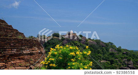 Sithulpawwa Buddhist Monastery landscape scenery, Sithulpawwa Buddhist Monastery landscape scenery, 92386558