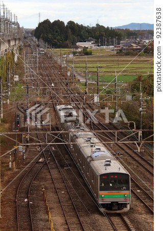 Utsunomiya Line 205 Series (Former Saikyo Line Vehicle x 2 Separated: Utsunomiya ⇔ Kuroiso) Utsunomiya Line 205 Series (Former Saikyo Line Vehicle x 2 Separated: Utsunomiya ⇔ Kuroiso) 92387638