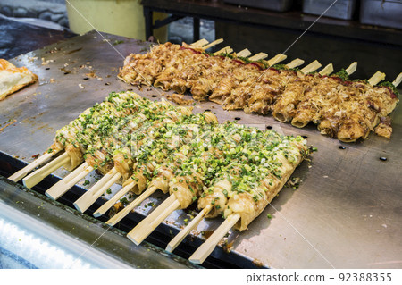 Yakitori skewers, fair stalls, yakiniku 92388355