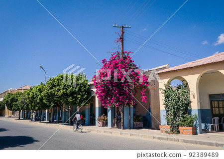 City Scape View to the Keren Central Streets, Eritrea City Scape View to the Keren Central Streets, Eritrea 92389489