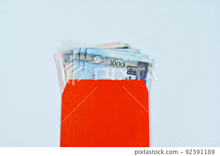 紅包袋新台幣新台幣千元紙幣紅包 92391189