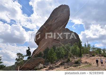 [Mongolian Terelj National Park] Kameishi 92393949