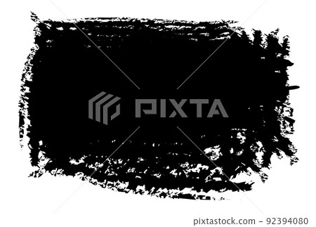 Black blob object on White Background. Vector illustration Black blob object on White Background. Vector illustration 92394080