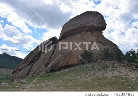 [Mongolian Terelj National Park] Kameishi 92394655
