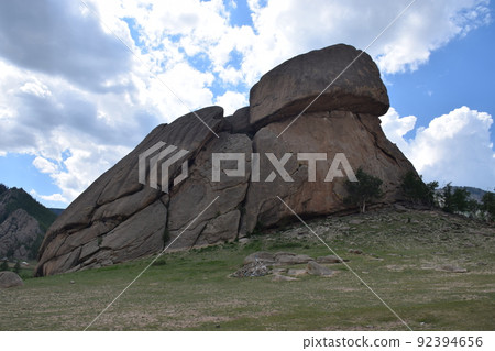 [Mongolian Terelj National Park] Kameishi 92394656