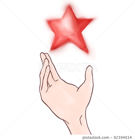 拿著紅星的手 92394814