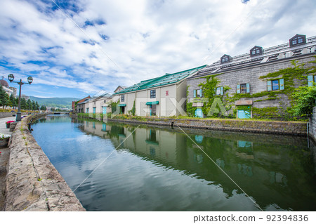Scenery of Otaru Canal in Hokkaido Scenery of Otaru Canal in Hokkaido 92394836