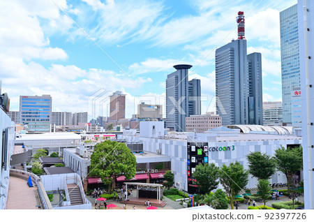 View from the east exit deck of Saitama Shintoshin Station 92397726