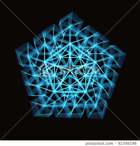 Geometric pattern Fractal pattern Mandala colorful icon Geometric pattern Fractal pattern Mandala colorful icon 92398196