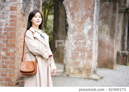 京都觀光的女性 京都觀光的女性 92400173