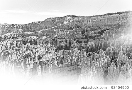 Wonderful Scenery at Bryce Canyon National Park in Utah Wonderful Scenery at Bryce Canyon National Park in Utah 92404900