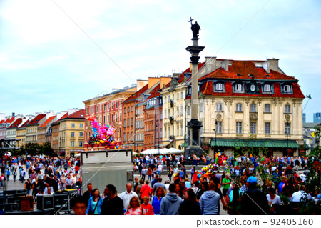 波蘭華沙老城皇宮廣場 92405160