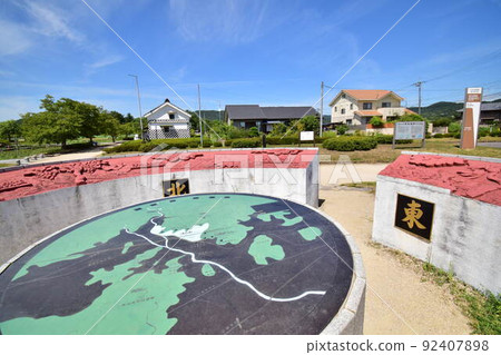 Kuruwa and Ruins of Bichu Takamatsu Castle Takamatsu Castle Ruins Park 92407898