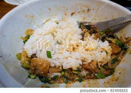 Very delicious Japanese mixed soba in Nagoya, Nagoya Very delicious Japanese mixed soba in Nagoya, Nagoya 92408885