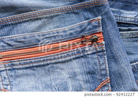 Jeans pockets and zippers 92412227