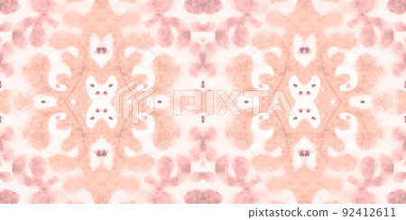 Azulejos tiles. Seamless portugal mosaic. Retro majolica texture. 92412611