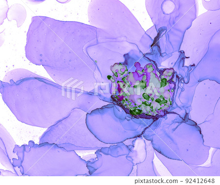 Ethereal Paint Texture. Alcohol Ink Wave Ethereal Paint Texture. Alcohol Ink Wave 92412648