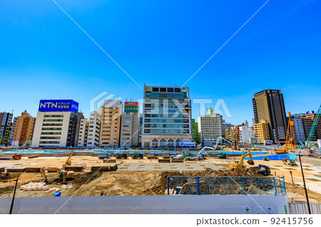 Redevelopment in front of Takanawa Gateway Station, Takanawa, Minato-ku, Tokyo 92415756