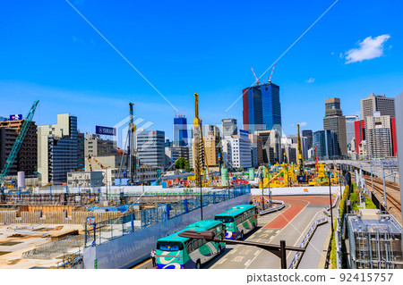 Redevelopment in front of Takanawa Gateway Station, Takanawa, Minato-ku, Tokyo 92415757