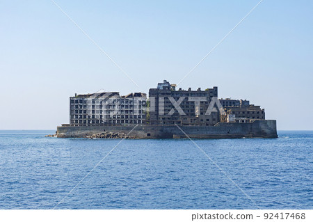 長崎縣/從海上看到的“軍艦島（端島）” 92417468