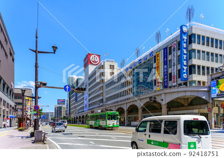 街景“熊本市街景、水道町、鳥町筋”（鶴屋百貨店） 周邊風景 92418751