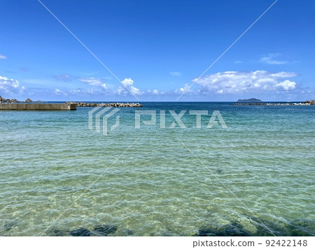 Sea of Japan in summer　 92422148