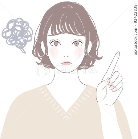 可愛的女人用麻煩的臉快捷方式指點ver(燙髮) 可愛的女人用麻煩的臉快捷方式指點ver(燙髮) 92422838
