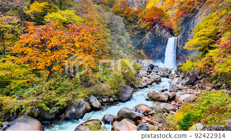 Naena Waterfall (Autumn) 92422914