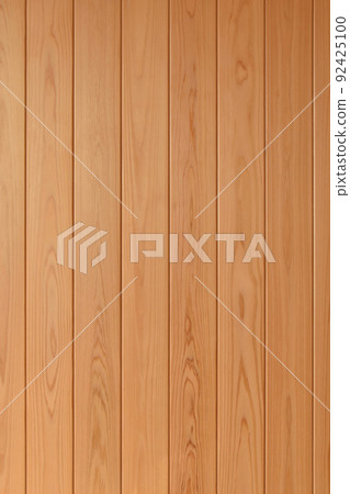 Japanese cypress board wall with beautiful grain, wood material photo Japanese cypress board wall with beautiful grain, wood material photo 92425100