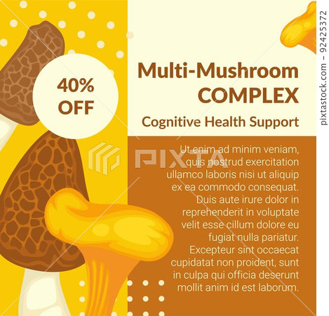 Multi complex cognitive health support, mushrooms Multi complex cognitive health support, mushrooms 92425372