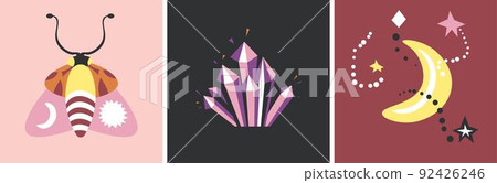 Magic cards, witchcraft and wiccan occult symbols Magic cards, witchcraft and wiccan occult symbols 92426246