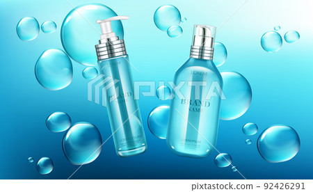 Cosmetic tubes mock up, beauty cosmetics bottles 92426291