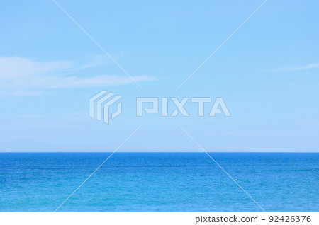 Late July Midsummer Sea Hitachi City, Ibaraki Prefecture 92426376
