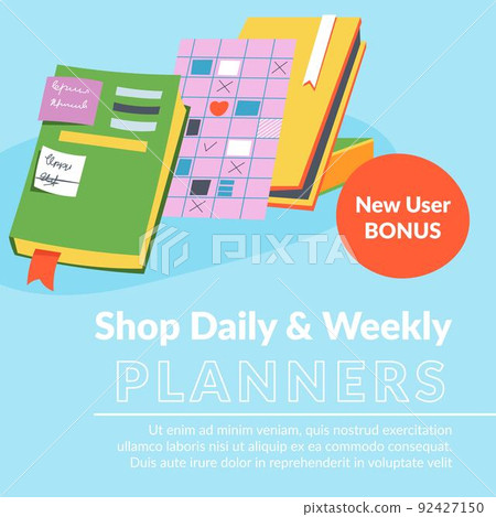 Shop daily and weekly, buy planner organizers 92427150