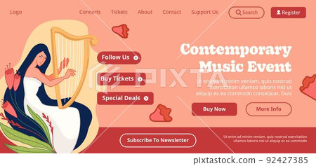 Contemporary music events, concert performance Contemporary music events, concert performance 92427385