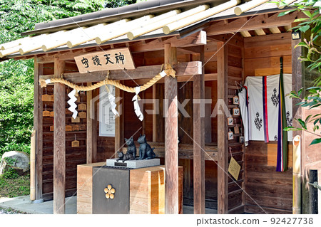 [神社和寺廟] 大阪府高槻市，上宮天滿宮，守護者天神 92427738