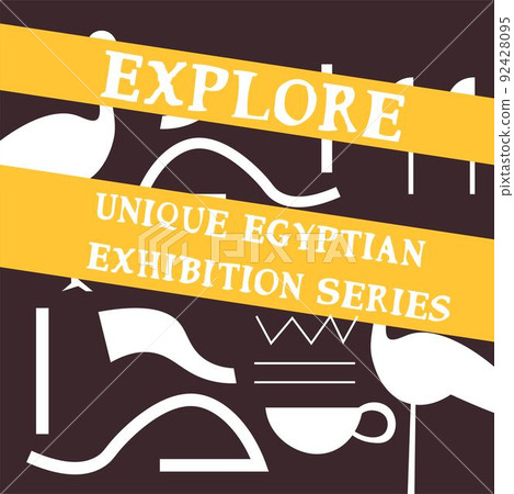 Explore unique Egyptian exhibition series banner Explore unique Egyptian exhibition series banner 92428095