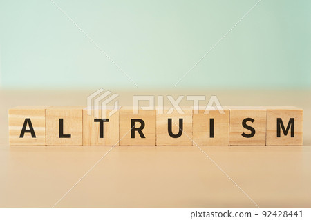 利他主義的形象 | 標有“利他主義”的塊 92428441