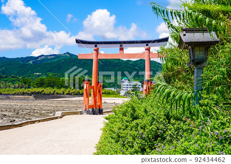 Qingdao Shrine on the Nichinan Coast (Miyazaki City, Miyazaki Prefecture) 92434462